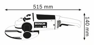 ESMERILHADEIRA ANGULAR 7'' GWS 2200-180 2.200W 06018F10E0 220V BOSCH