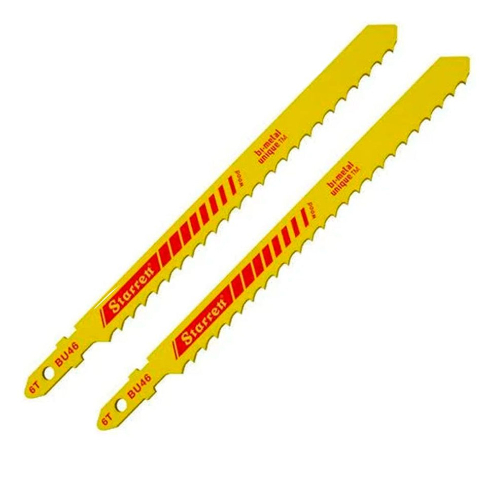LÂMINA DE SERRA TICO-TICO BU46-2 COM 2 PEÇAS STARRETT
