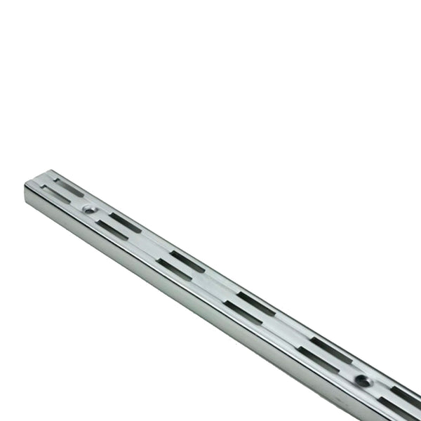 TRILHO DUPLO ENCAIXE FICO 1 METRO CROMADO 6000121012