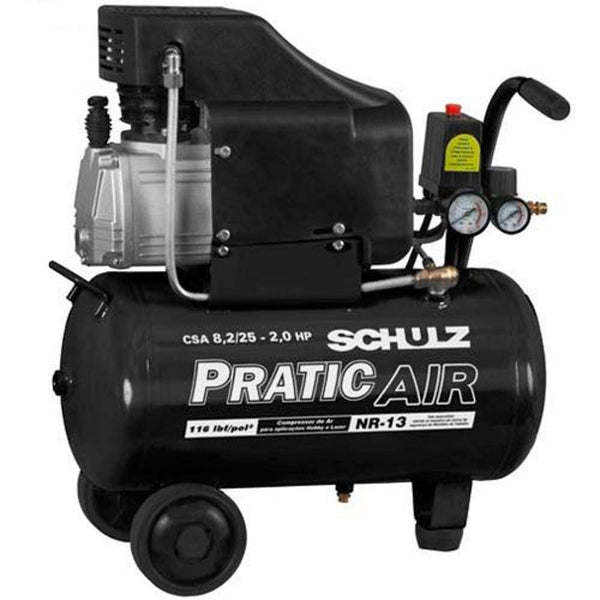 COMPRESSOR CSI-8.5/25L PRATIC AIR 2CV SCHULZ