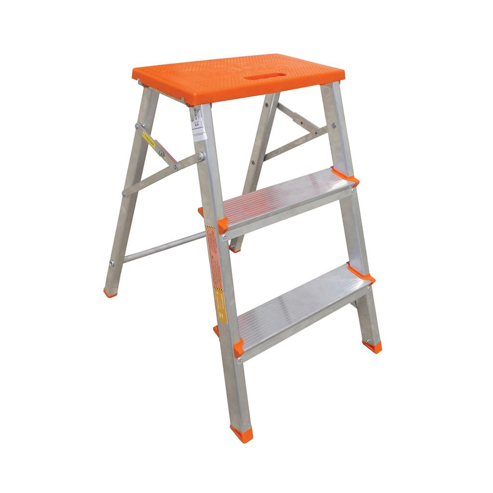 ESCADA BANCO EM ALUMÍNIO 3 DEGRAUS ESC0071GO BOTAFOGO