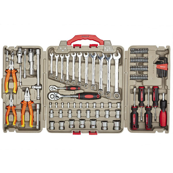 JOGO DE FERRAMENTAS MAYLE COM 110 PEÇAS 110002E