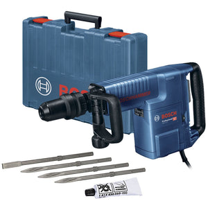 MARTELETE DEMOLIDOR GSH 11 E 1.500W COM MALETA E ACESSÓRIOS 06113168E0 220V BOSCH