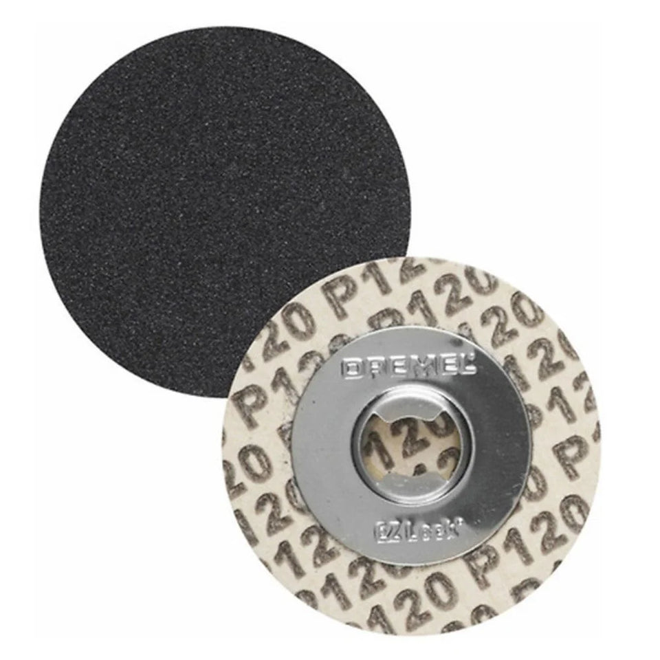 DISCO DE LIXA GRÃO 120 EZ-LOCK 2615E412AC DREMEL