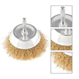 ESCOVA DE AÇO COPO 2" COM HASTE 1/4" 6325002000 VONDER