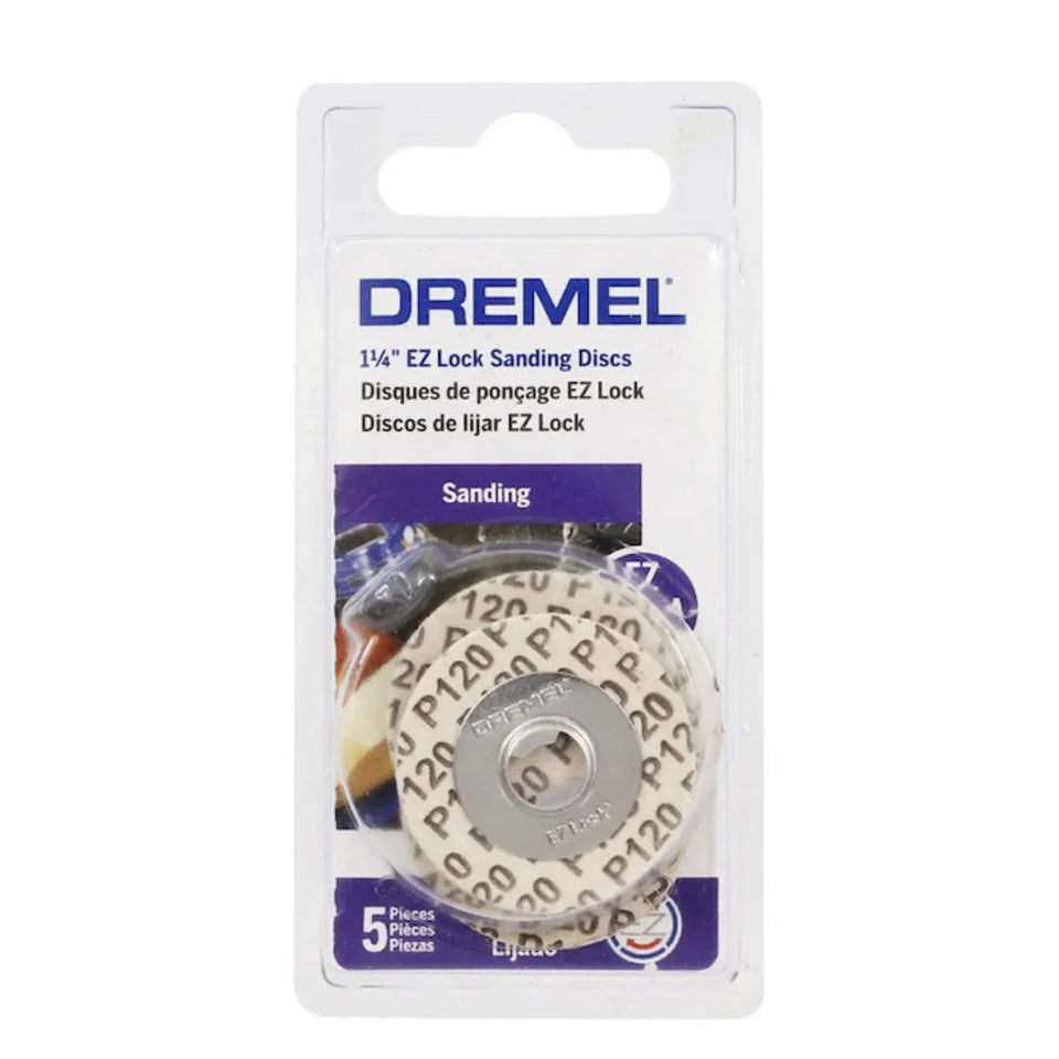 DISCO DE LIXA GRÃO 120 EZ-LOCK 2615E412AC DREMEL