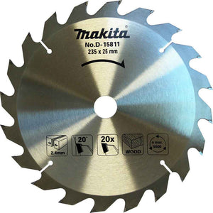 DISCO DE SERRA CIRCULAR 235MM 20 DENTES D-15811 MAKITA