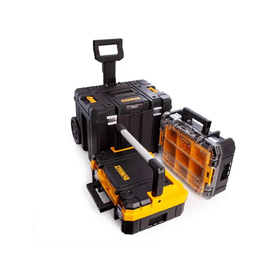 KIT TORRE PARA FERRAMENTAS 3 MODULOS MÓVEL TSTAK DWST60404 DEWALT