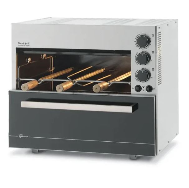 CHURRASQUEIRA ELÉTRICA FISCHER RANCH GRILL 3 ESPETOS