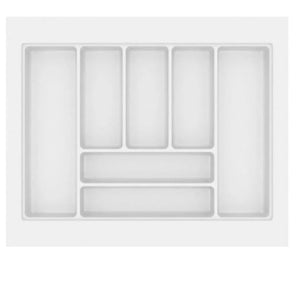 DIVISÃO DE TALHERES 625X440X50MM BRANCO 0805-BR CANGO