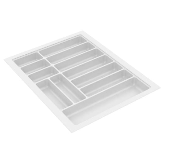 DIVISÃO DE TALHERES 640X510X50MM BRANCO 0858-BR CANGO