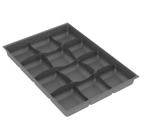 DIVISÃO PARA ROUPA ÍNTIMA 355X485 GRAFITE 305-GRAF/FLOC CANGO