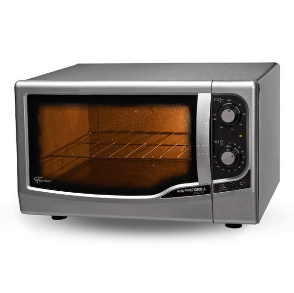 FORNO ELÉTRICO DE BANCADA GOURMET GRILL INOX 44LT FISCHER