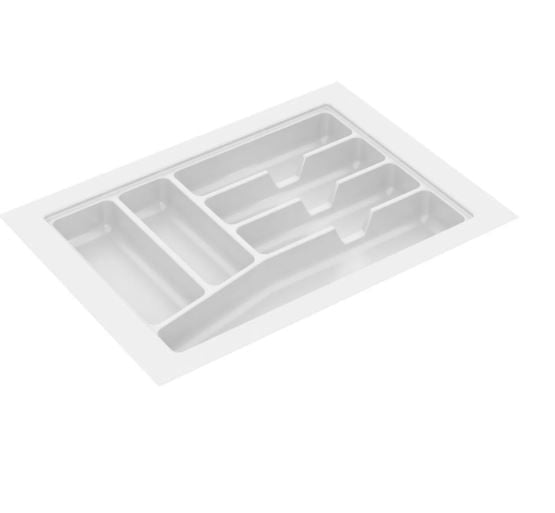 DIVISÃO DE TALHERES 340X480X50MM BRANCO 022-BR CANGO