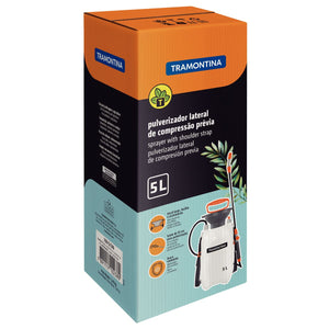 PULVERIZADOR LATERAL DE COMPRESSÃO PRÉVIA 5L 78615506 TRAMONTINA