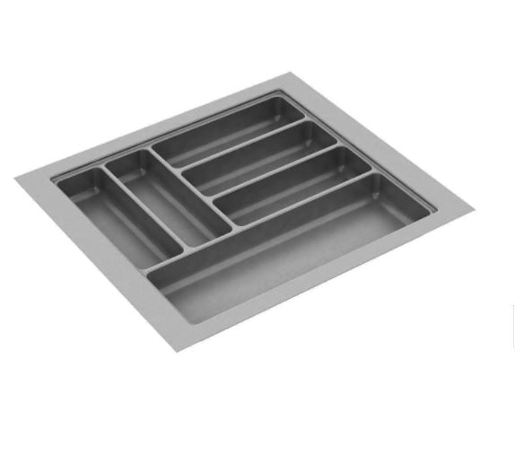 DIVISÃO DE TALHERES 425X440X50MM CINZA 0803-CZ CANGO