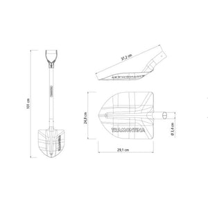 PÁ DE BICO COM CABO 71CM 77459434 TRAMONTINA