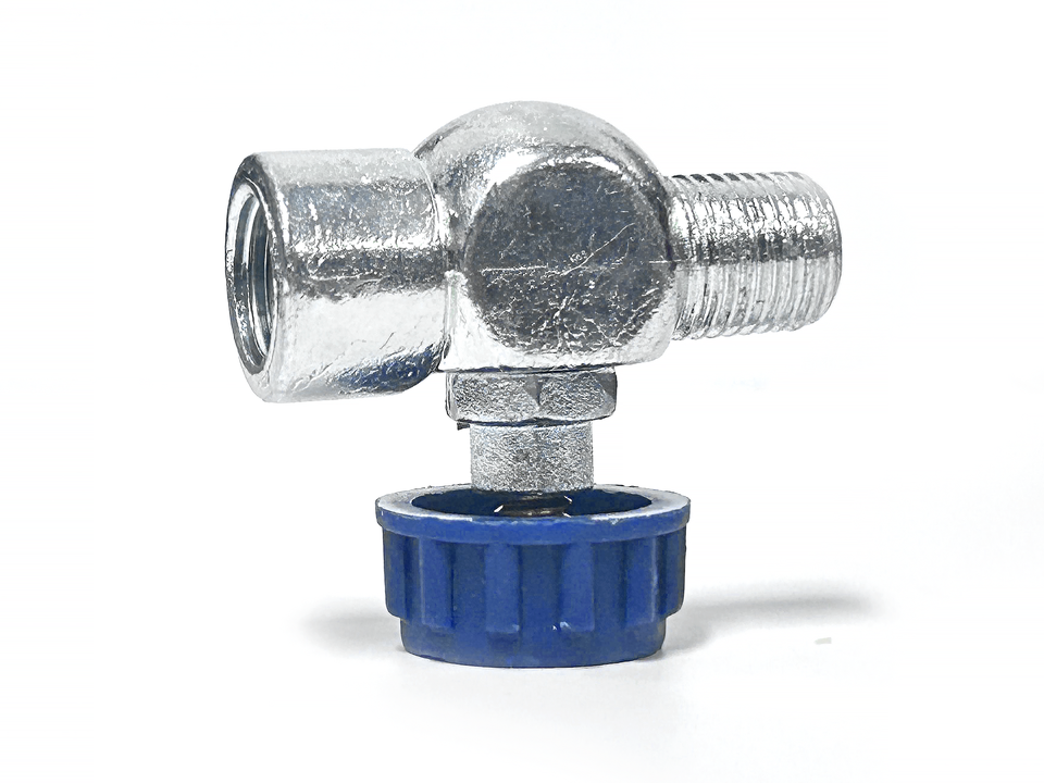 REGISTRO DE AGULHA MACHO 1/4" COM ROSCA FÊMEA RAS03 SCHWEERS