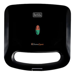 GRILL E SANDUICHEIRA CUISINE EXPERT GS800-B2 PRETO 750W 220V B&D
