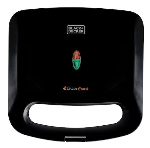 GRILL E SANDUICHEIRA CUISINE EXPERT GS800-B2 PRETO 750W 220V B&D
