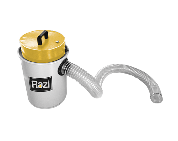 EXAUSTOR DE PÓ PARA MÁQUINA DE BANCADA 1.100W 220V RZ-C100 21096 RAZI