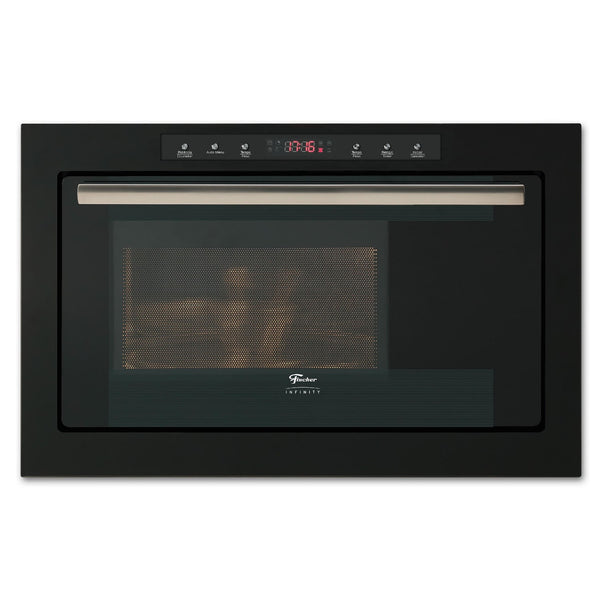 FORNO MICRO-ONDAS DE EMBUTIR 25L COM DOURADOR PRETO 25378(55526) 220V FISCHER