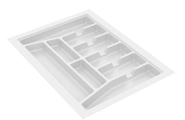 DIVISÃO DE TALHERES 640X480X50MM BRANCO 005-BR CANGO