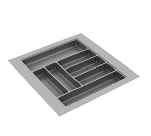 DIVISÃO DE TALHERES 525X440X50MM CINZA BRILHANTE 0804-CZ CANGO