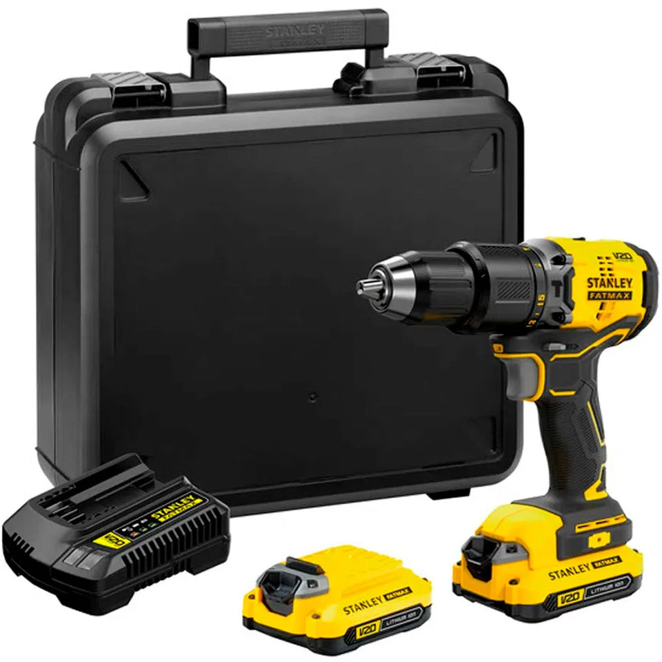 FURADEIRA/PARAFUSADEIRA 20V MAX BRUSHLESS SBD715C2K STANLEY