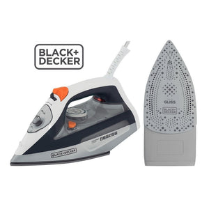 FERRO A VAPOR COM ANTI GOTEJAMENTO CINZA E LARANJA FX3100-B2 220V BLACK & DECKER