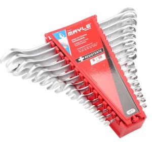 JOGO DE CHAVE COMBINADA MAYLE DE 6MM A 32MM COM 15 PEÇAS 102404MY