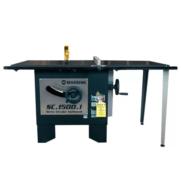 SERRA CIRCULAR BANCANCADA SC.1500 EIXO INCLINÁVEL 3CV MAKSIWA