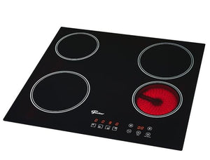 FOGÃO COOKTOP FISCHER 4Q VITROCERÂMICA ELÉTRICO 220V 30006.73476