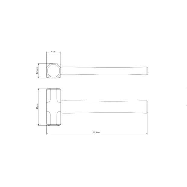 MARRETA OITAVADA 1.000G 40508002 TRAMONTINA