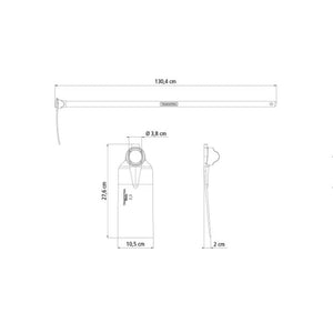 ENXADÃO ESTREITA COM CABO 2,5 LIBRAS 130CM 77272754 TRAMONTINA