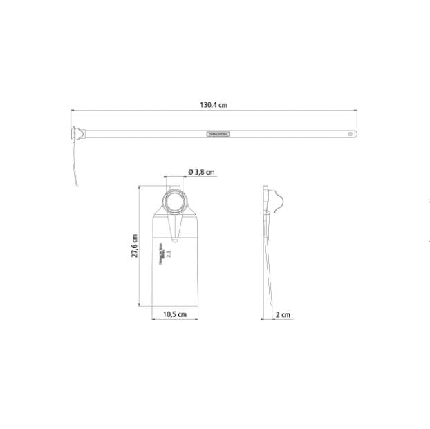 ENXADÃO ESTREITA COM CABO 2,5 LIBRAS 130CM 77272754 TRAMONTINA