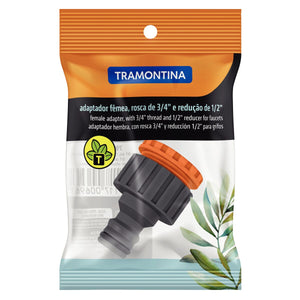 ADAPTADOR FEMEA 3/4" PARA 1/2" 78502000 TRAMONTINA