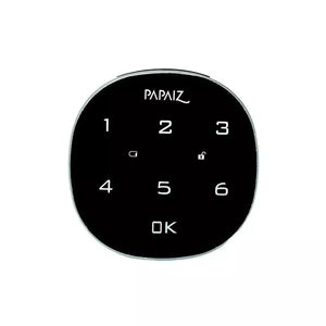 FECHADURA ELETRÔNICA PARA MÓVEIS M1602 CROMO ACETINADO PAPAIZ