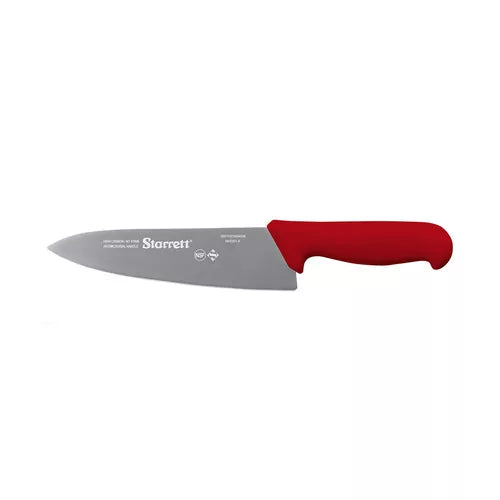 FACA PARA CARNE LÂMINA TRIANGULAR 20CM KBKR301 VERMELHO STARRETT