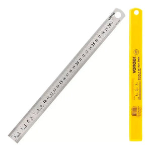 RÉGUA EM AÇO INOX 30CM 3561209000 VONDER