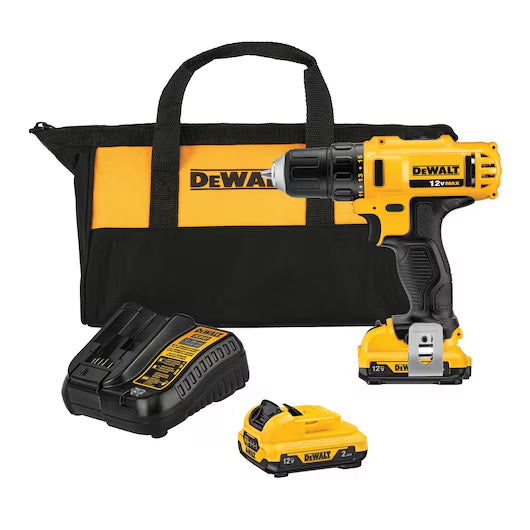 PARAFUSADEIRA/FURADEIRA 3/8" 12V MÁX ION-LÍTIO DCD710D2-BR DEWALT