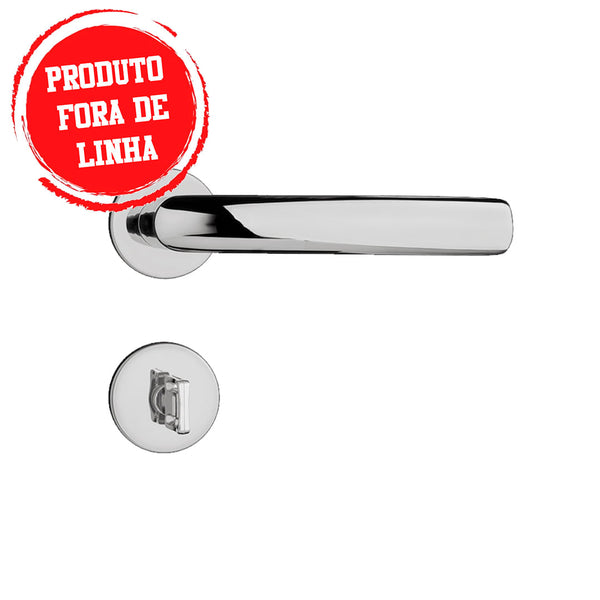 FECHADURA BANHEIRO LUMA ROSETA INOX POLIDO 582/90B IXP PADO