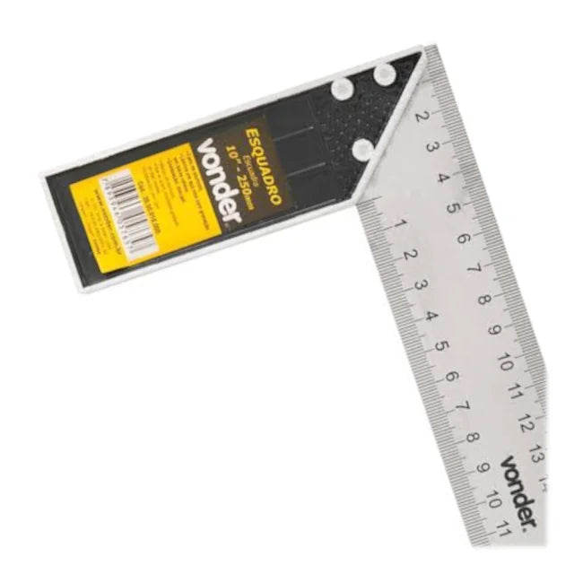 ESQUADRO DE ALUMÍNIO 10" 254MM 355001000 VONDER