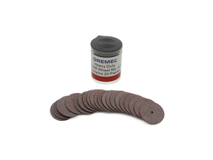 DISCO DE CORTE 1,00MM COM 20 PEÇAS 2615000420 DREMEL