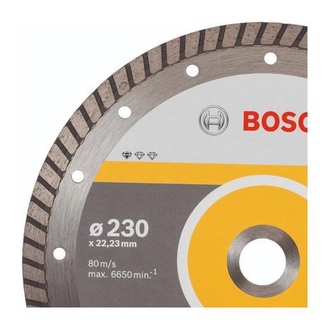 DISCO DIAMANTADO TURBO 230MM PROFISSIONAL 2608602397 BOSCH