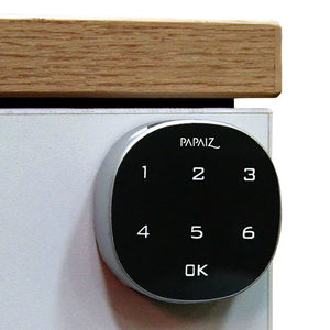 FECHADURA ELETRÔNICA PARA MÓVEIS M1602 CROMO ACETINADO PAPAIZ