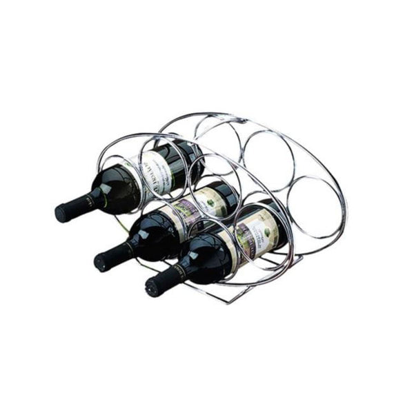 ADEGA OVAL PARA 6 GARRAFAS CROMADA 1126 SCHMITT