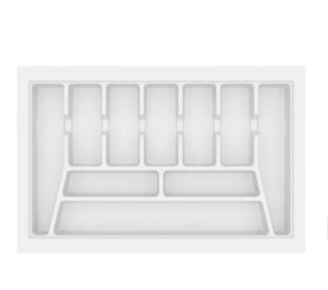 DIVISÃO DE TALHERES 740X480X50MM BRANCO 006-BR CANGO