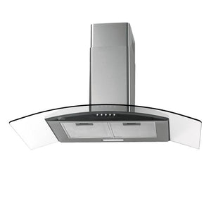 COIFA DE PAREDE FISCHER DEPURADOR OU EXAUSTOR TALENT FIT 90 CM VIDRO