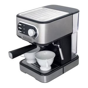 CAFETEIRA ESPRESSO MULTIFUNÇÕES GOURMAND GRIS 2X1 BLACK&DECKER